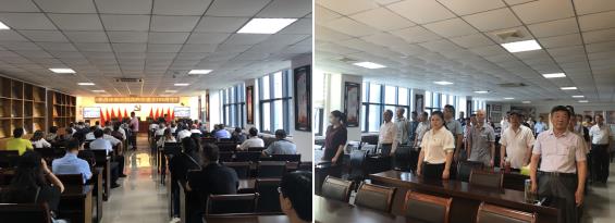 百年歷程 不忘初心 牛首社區(qū)組織黨員觀看慶祝中國(guó)共產(chǎn)黨成立100周年大會(huì)