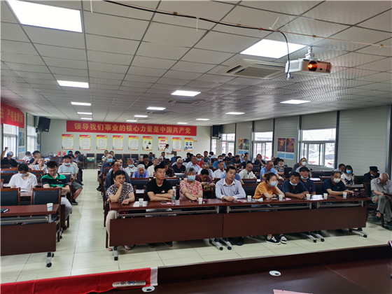 攝山村：書記帶頭講黨課 黨史學習再入心