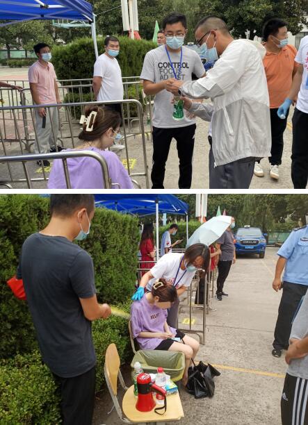 盛江社區(qū)|同心戰(zhàn)“疫”守初心 上門服務顯溫情