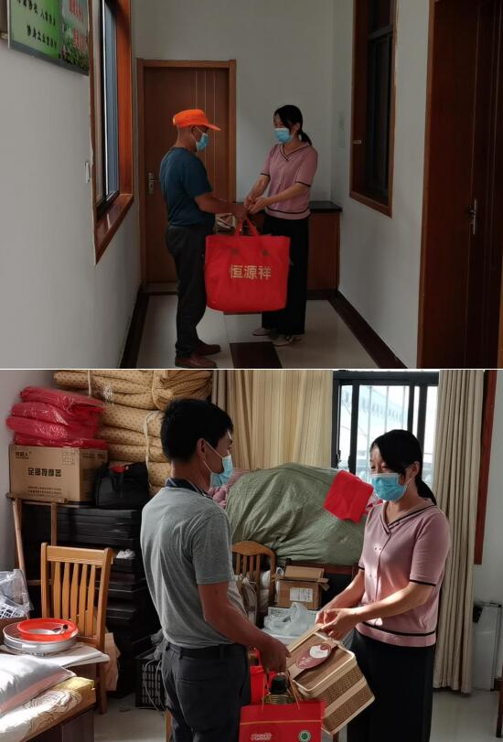 陸郎社區(qū)：中秋送慰藉 關(guān)愛滿社區(qū)